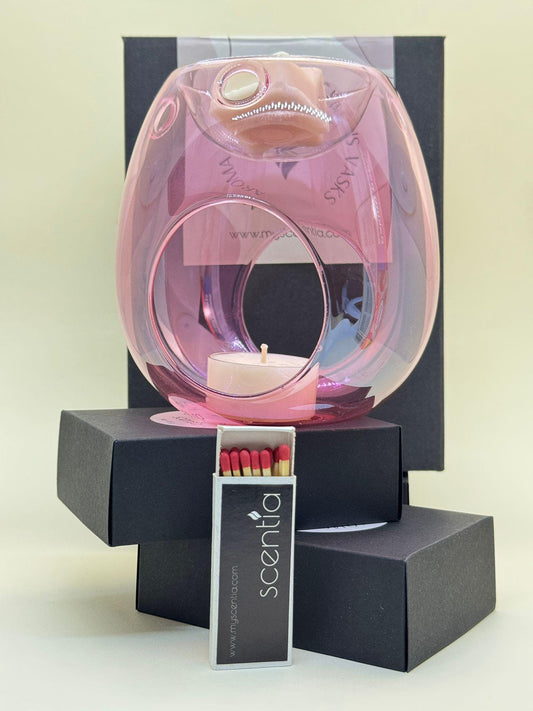 ROSE aroma lampas dāvanu komplekts