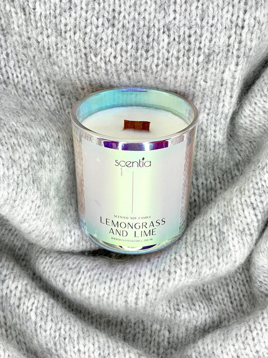 LEMONGRASS and LIME Soy Wax Candle4