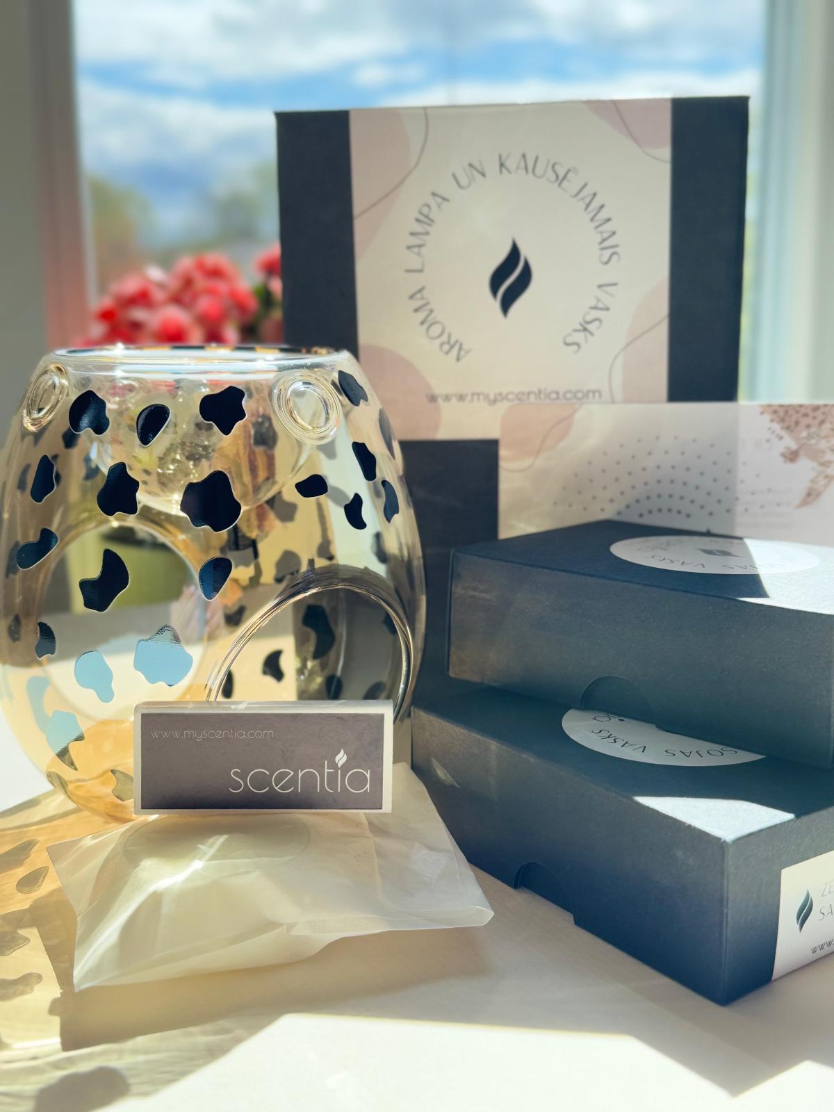 GEPARD aroma lampas dāvanu komplekts