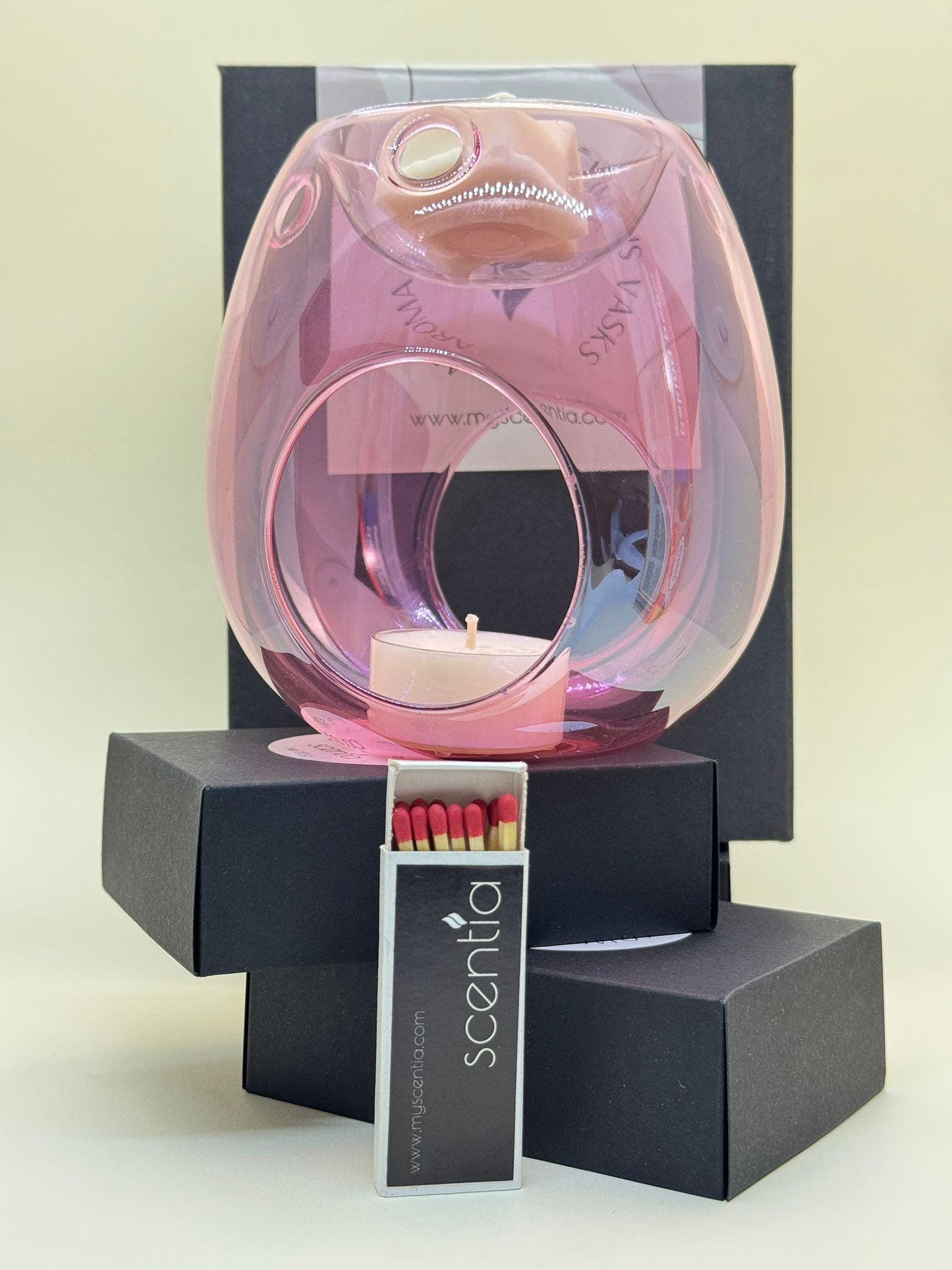 ROSE Wax Melt Burner aroma lamp4