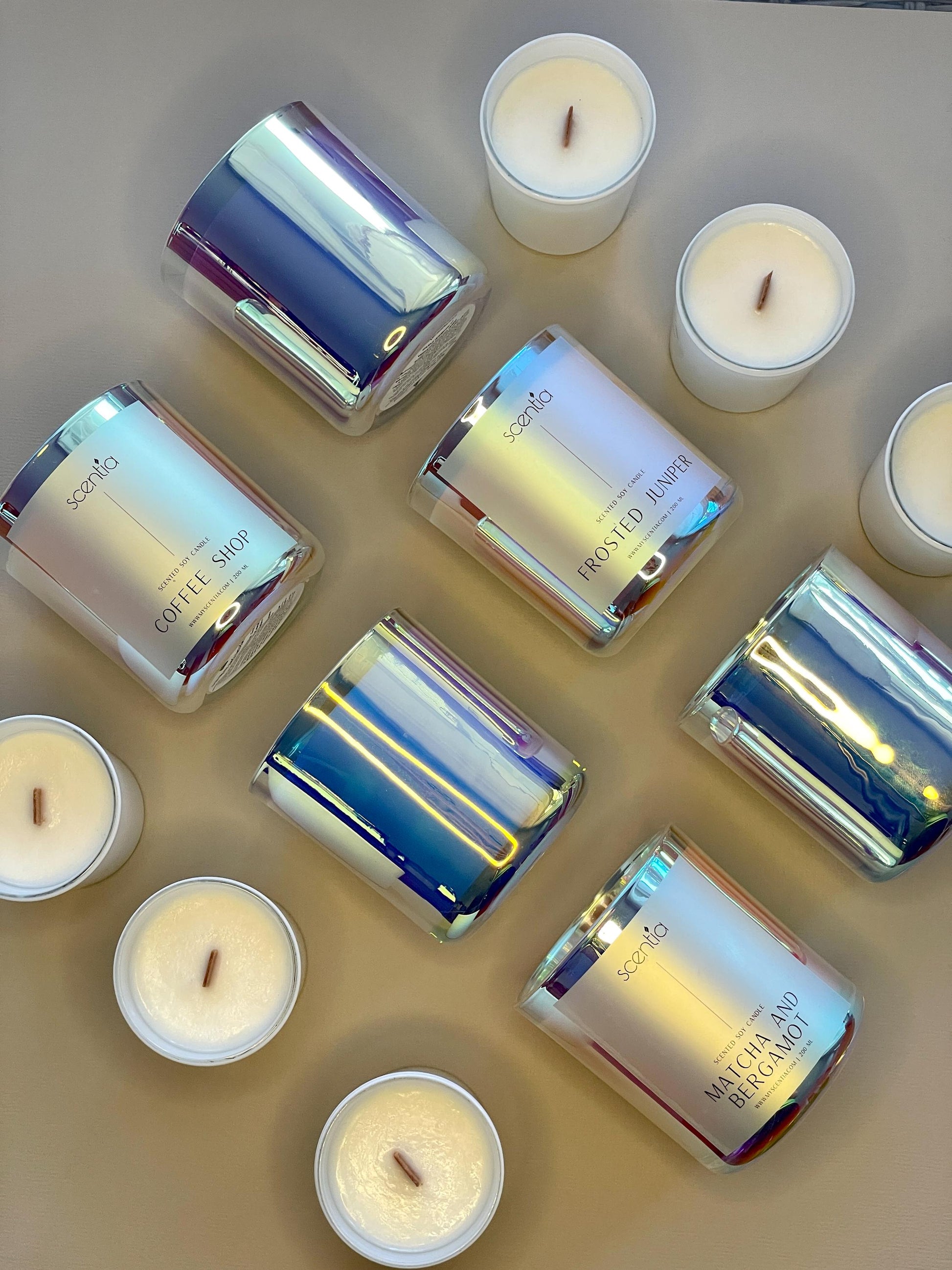 coffee shop soy wax candle1