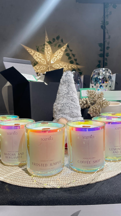 matcha and bergamot soy candle